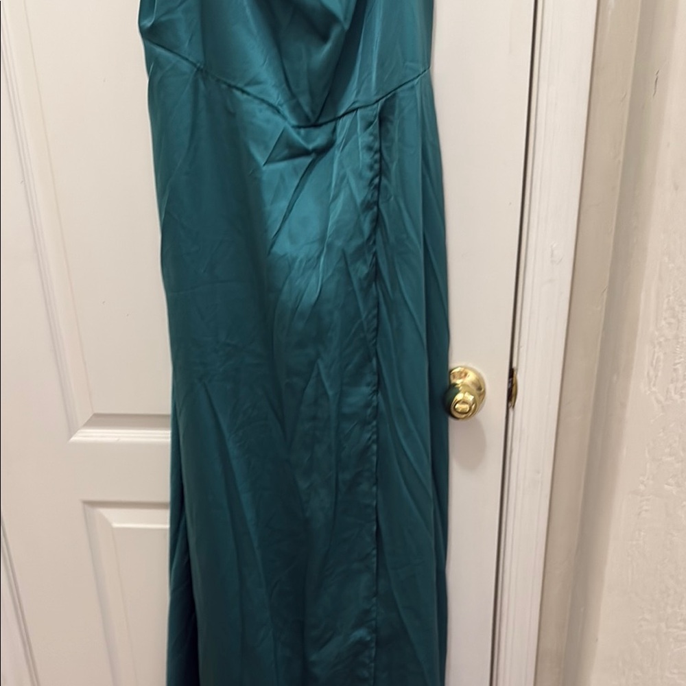 Women’s 2x SHEIN Elegant Teal Green Evening Gown